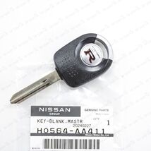 New Genuine Nissan Skyline R34 GTR BNR34 S15 200SX Silvia Key Blank H056... - $103.24