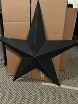 36 inch Black metal wall Star - SALE image 2