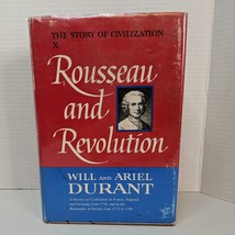 Rousseau and Revolution Will and Ariel Durant  1967 Library of Congress 67-14239 - £11.26 GBP