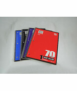 WIDE RULE  SPIRAL BOUND NOTEBOOK 70 sheet 10.5 by 8 inch notebooks Case ... - $54.12 CAD