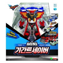 Tobot Mini Gigant Saver Transforming Action Figure 4 Vehicles Korean Toy - £41.28 GBP