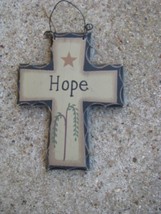  WD802 - Hope Mini Wood Cross  - $1.95
