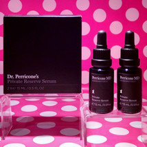 Dr N V Perricone Md Private Reserve Serum 2 X .5 Oz Authentic +Original Formula! - £229.33 GBP