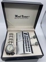 Mark Naimer Quartz Water Resistant Watch Gift Set - Music &amp; Calculator S... - £18.33 GBP