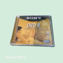 Sony DVD-R DVD Recordable DISC 120 Min 4.7GB 1X-16X NEW - £1.27 GBP