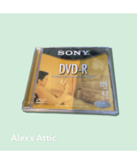 Sony DVD-R DVD Recordable DISC 120 Min 4.7GB 1X-16X NEW - $1.63