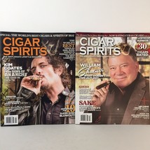 Lot Of 2 Cigar &amp; Spirits Magazine 2015 Bill Shatner Kim Coates Sons Of Anarchy - £11.62 GBP