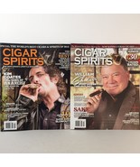 Lot Of 2 CIGAR &amp; SPIRITS Magazine 2015 BILL SHATNER  KIM COATES Sons Of ... - £11.67 GBP