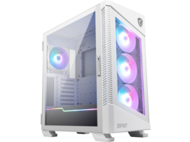Msi Mpg Velox 100R White Spcc Steel / Laminated Tempered Glass Atx Mid Tower Com - £132.90 GBP