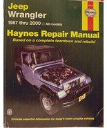 Jeep Wrangler 1987 thru 2000 - All Models (Haynes Automotive Repair Manu... - $292.90 MXN