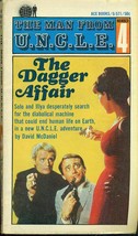 The Man From U.N.C.L.E. #4 The Dagger Affair (1965) Ace Tv Pb - £7.86 GBP