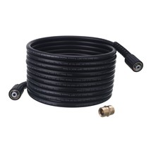 High Pressure Washer Hose, 25 Ft X 1/4 Inch, 3600 Psi, M22 14Mm, Replace... - £30.66 GBP