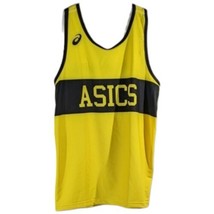 ASICS Stretchy Fitted Singlet Racerback Running Tank Top Womens Medium Y... - $40.06