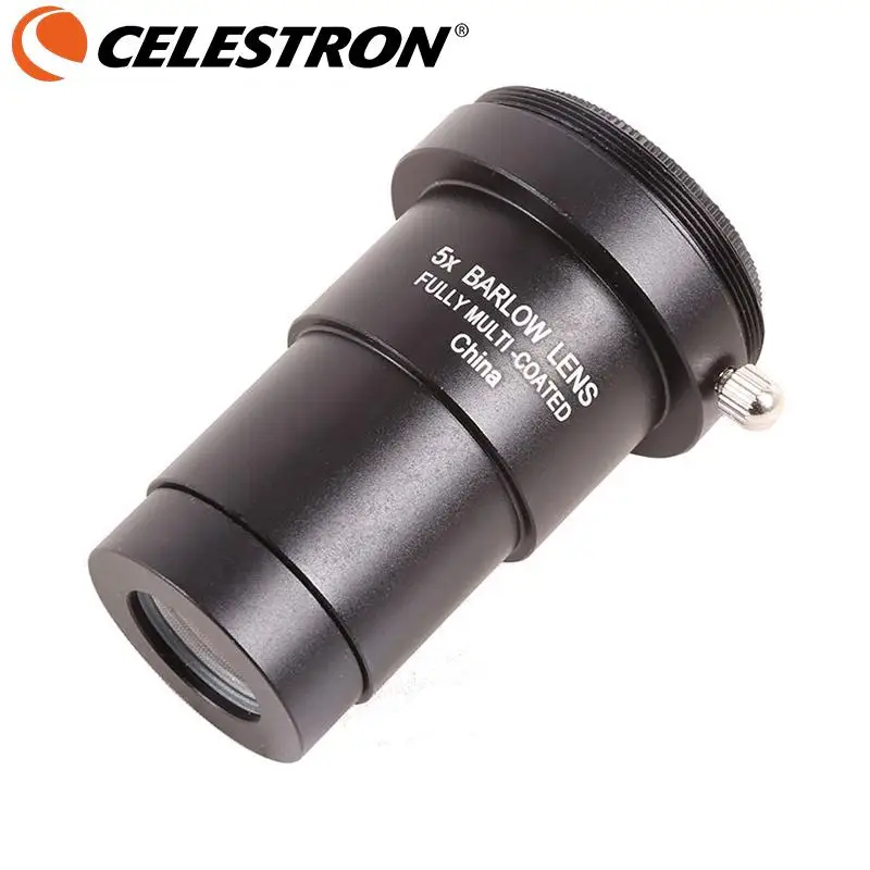 Celestron Aluminium Alloy 5X Astronomical Telescope Eyepiece Barlow Lens 1.25Inc - £172.78 GBP