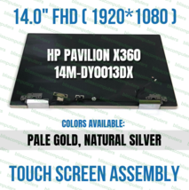 HP Pavilion X360 14m-dy 14&quot; OEM FHD IPS Touch Lcd Screen Complete Assembly - £232.53 GBP