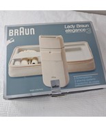 Vintage Braun Lady Elegance 3 Electric Shaver Razor Germany women&#39;s 5666... - $1,805.65 MXN