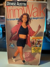 Trim Walk The Simple Way To Weight Loss! Denise Austin VHS 1994 Bonus Ca... - $1.98