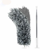 Microfiber Duster with Extension Pole(Stainless Steel), Extra Long 100 i... - $12.19