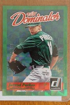 2014 Donruss Baseball Elite Dominator #7 Jarrod Parker 123/999 Green Oakland - £7.76 GBP