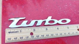 2002 - 2010 Volkswagen Beetle Turbo Silver Rear  Emblem Logo Used  - OEM - £10.08 GBP