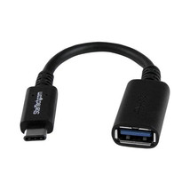 Startech.Com USB31CAADP 6IN Usb 3.0 Type C To A Adapter M/F Usb If Certified - $44.91