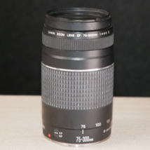 Canon EF 75-300mm f/4-5.6 III Telephoto Zoom Lens For Parts AS/IS - £27.92 GBP