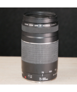 Canon EF 75-300mm f/4-5.6 III Telephoto Zoom Lens For Parts AS/IS - £27.90 GBP