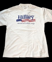 Hillary Clinton Signed Campaign T-Shirt XL Hillary for President Autograph image 3