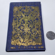Recessional HC Blue Embossed Book Rudyard Kipling 1898 Illustrated Stokes Pocket - £21.59 GBP