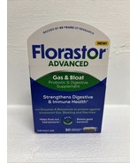 Florastor Advanced Gas &amp; Bloat Relieve Supplement 30 Cap Exp: 03/26 - $15.83
