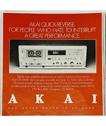 Vintage AKAI 1980 Magazine Print Ad GX-F60R Cassette Deck 5&quot; x 5&quot; - $9.12 CAD