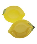 Lemon Zest 32767 Shaped Serving Platter Set Melamine - £33.19 GBP