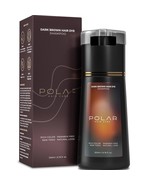 Polar Haircare Hair Dye Shampoo for Gray Hair for Women Men (Dark Brown)  - $1,094.23 MXN