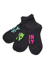 allbrand365 designer Womens 3 Pack Crew Socks,Grey/Multi,9-11 - £11.57 GBP