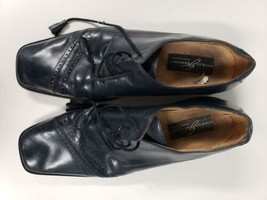 Used Giorgio Brutini Private Collection Black Leather Dress Shoes Men&#39;s Size 11M - £3.95 GBP