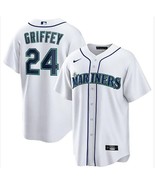 Legend Ken Griffey Jr. #24 Men&#39;s Replica 1998 Mariners Jersey - All Stit... - $70.08 CAD