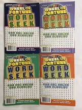 Lot (4) Penny Press Wheel Of Fortune Word Search Puzzles Books 2020/2021 Lot#2 - $18.95