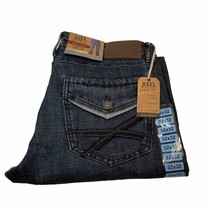 TK Axel Jeans Men’s 32x32 Slim Boot Cut Dark Blue Denim Stretch 5 Pockets - £13.67 GBP