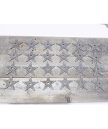 50 LARGE Cast Iron Stars Washer Texas Lone Star Ranch 3 7/8&quot; Primitive R... - $98.29 CAD