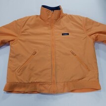 LL Bean Fleece Lined Warm Up Jacket Yellow Vintage USA Outdoor Chest Measured 48 image 15