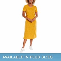 NoTag Jessica Simpson Ladies&#39; MIDI Dress. Size: M, Color: Goldenrod - £15.71 GBP