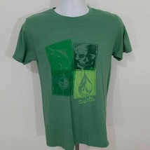 Salt Life Men&#39;s T-shirt Size Small Green Cotton QG11 - £6.60 GBP