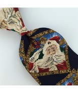 ELDER BEERMAN SANTA RED SANTA Christmas Silk Men's Neck Tie #XO-414 New - $19.75