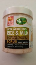 VEET Gold rice &amp; milk glowing polishing  scrub for face/ body.dark spots... - $28.00