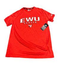NWT New EWU Eastern Washington University Eagles Russell Logo Large T-Shirt - £13.87 GBP