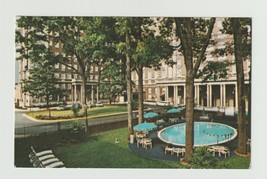 Postcard GA Georgia Atlanta Sheraton Biltmore Hotel Peachtree Street Chr... - £3.10 GBP