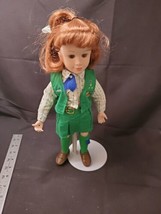 Vintage 1995 Avon Tender Memories Girl Scout Cookies Doll On Stand Incomplete - £8.22 GBP