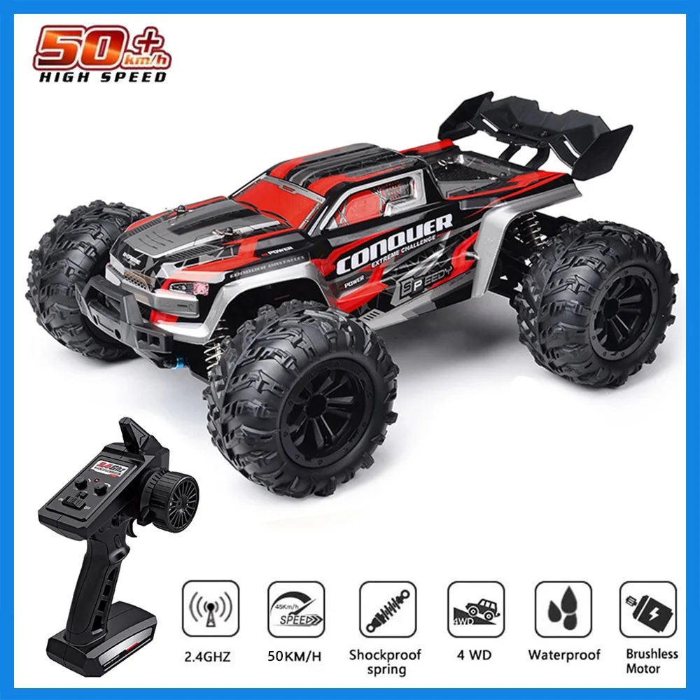 New 1:16 Scale Large RC Cars 50km/h High Speed Children Toys RC Cars Remote - £70.19 GBP+