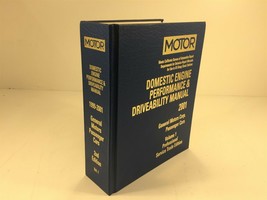 1999-2001 MOTOR Auto Engine Performance &amp; Driveability Manual General Mo... - £98.32 GBP