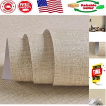 Textured Khaki Peel and Stick Wallpaper - 5.8&quot; x 8&quot; for Effortless Home ... - $18.52 CAD